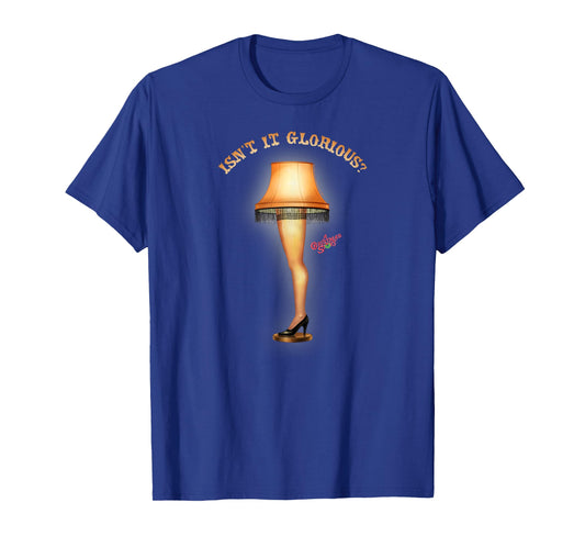 A Christmas Story Glowing Glorious Leg Lamp Funny Holiday T-Shirt