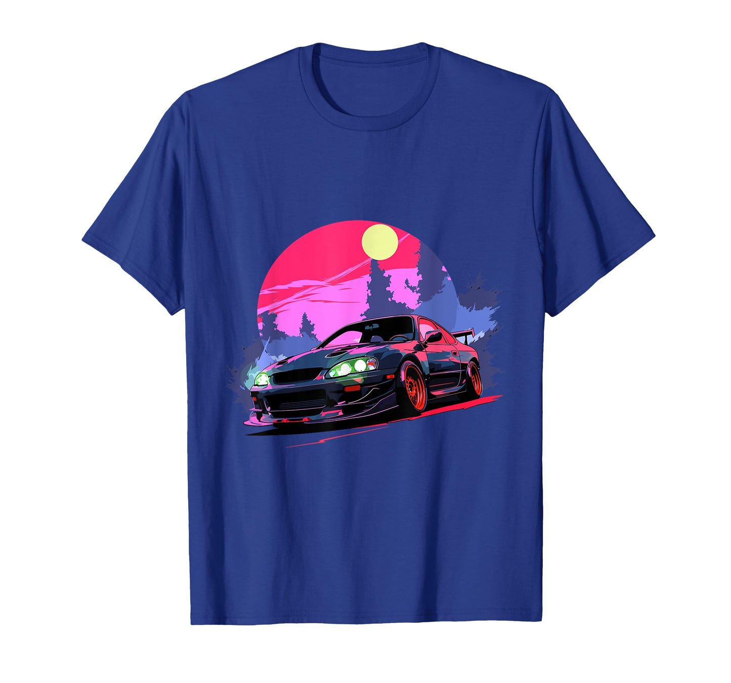 Midnight JDM Night Racer Japanese Race Car T-Shirt