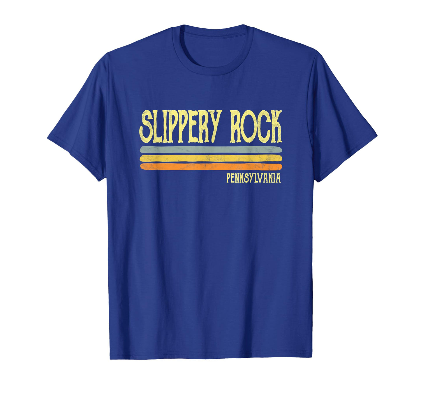 Vintage Slippery Rock Pennsylvania PA Souvenir Gift T-Shirt
