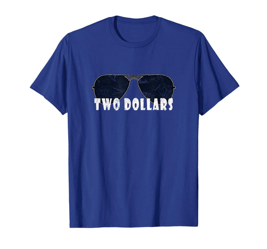 Garage Sale Tee $2 I Want My Two Dollars Funny Quote Vintage T-Shirt