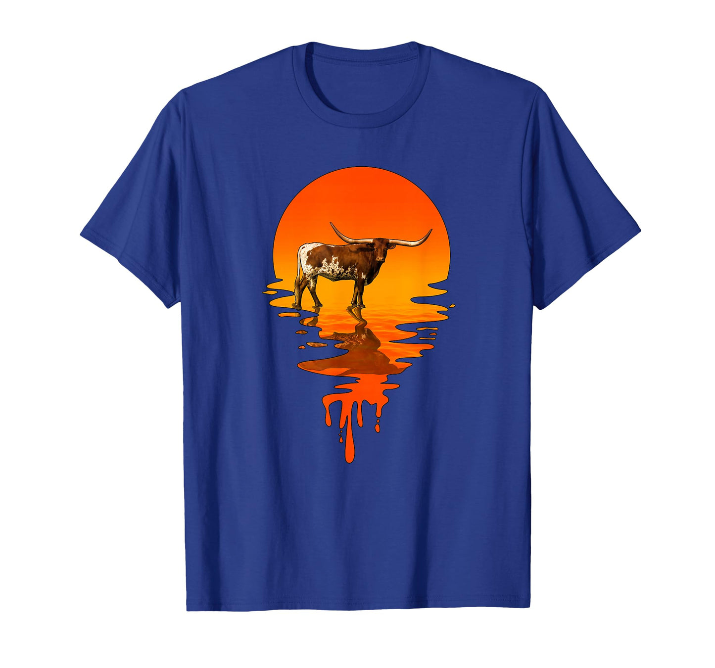 Vintage Retro Style Texas Longhorn T-Shirt