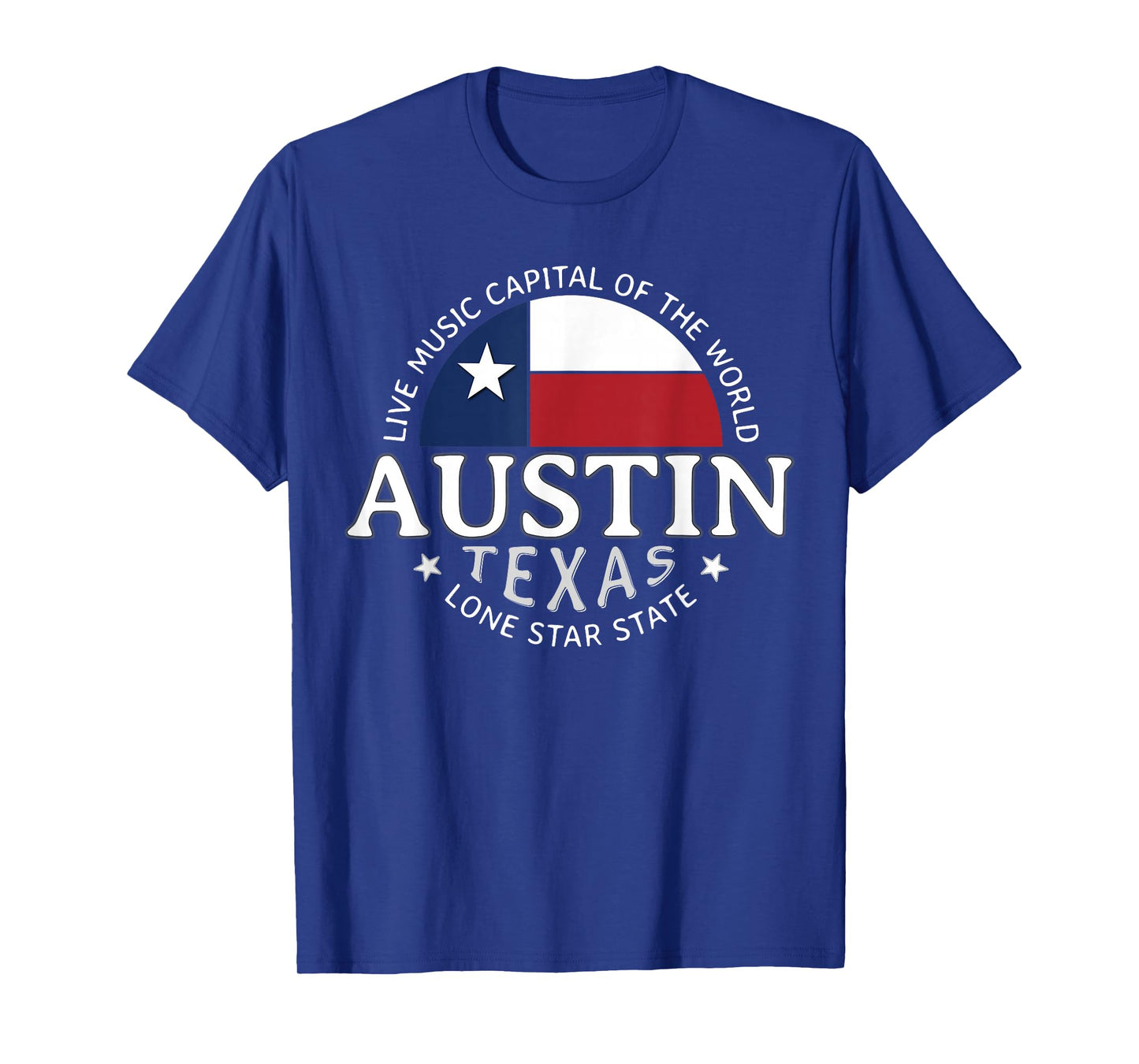 Austin Texas The Live Music Capital of the World Souvenir T-Shirt