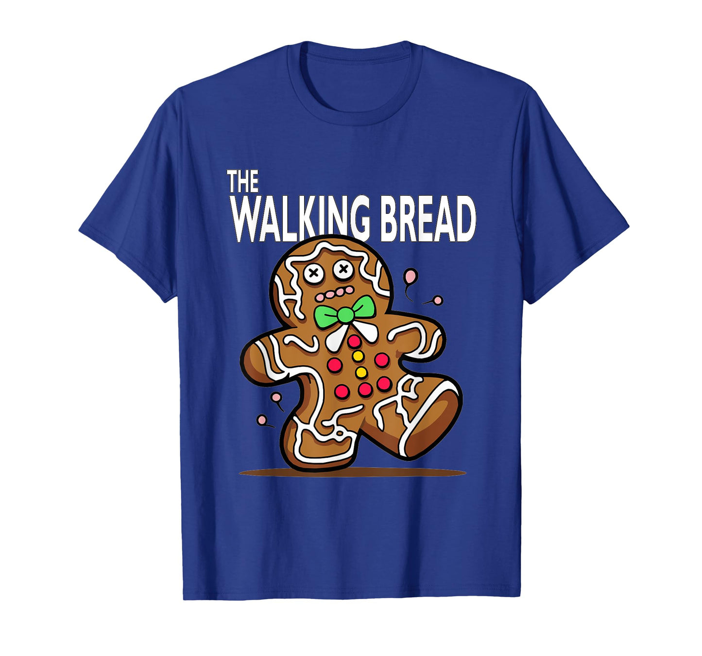 Zombie Gingerbread The Walking Bread Halloween Funny T-Shirt