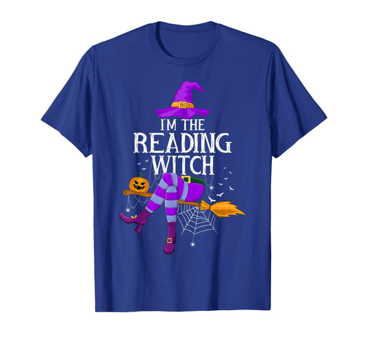 Matching Family Costume I'm The Reading Witch Halloween T-Shirt