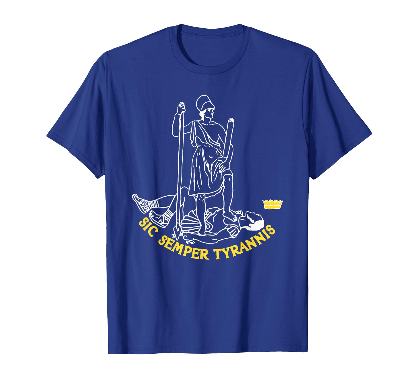 Sic Semper Tyrannis from the Virginia Flag T-Shirt