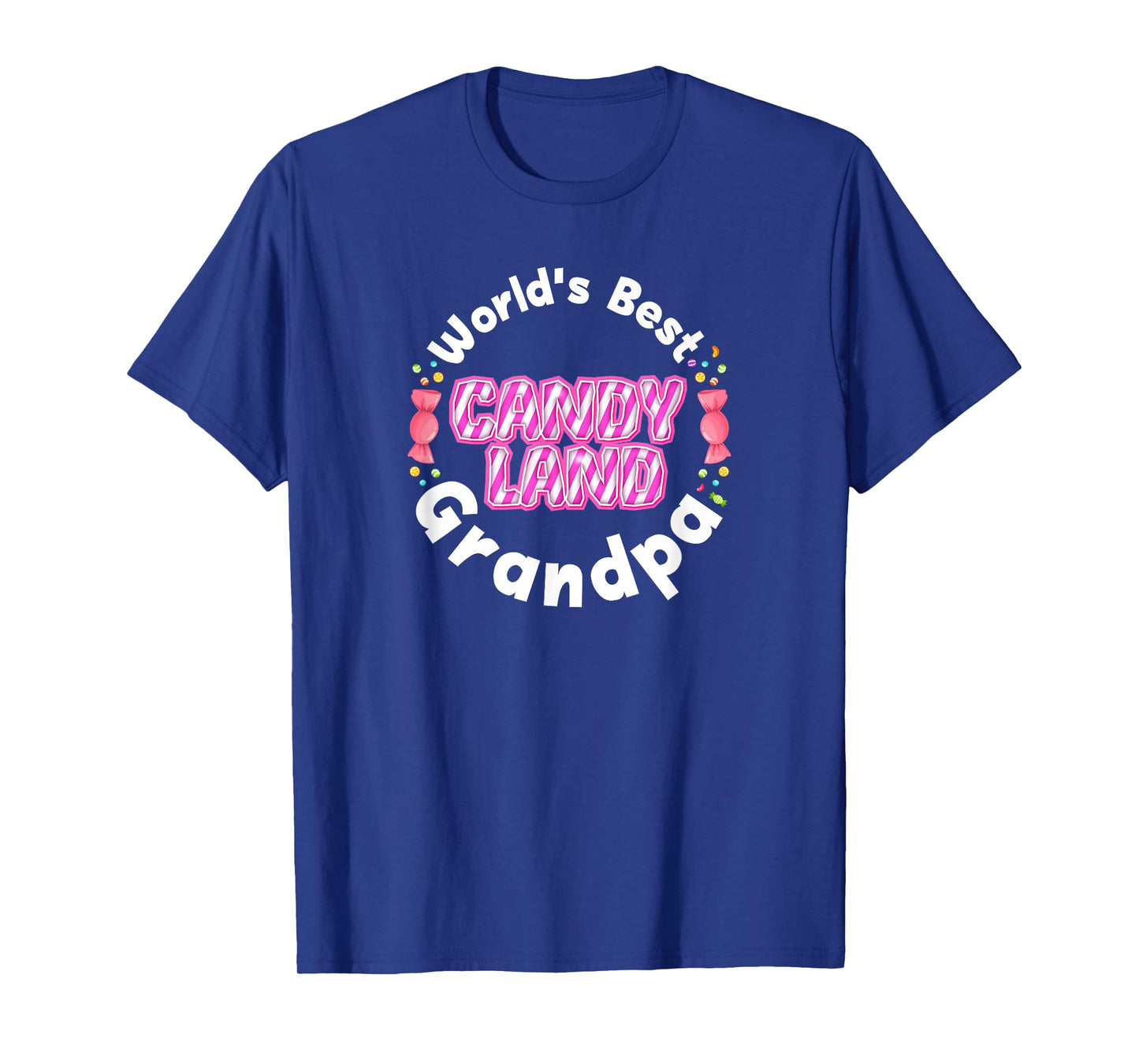 Candy Land Worlds Best Grandpa T-Shirt