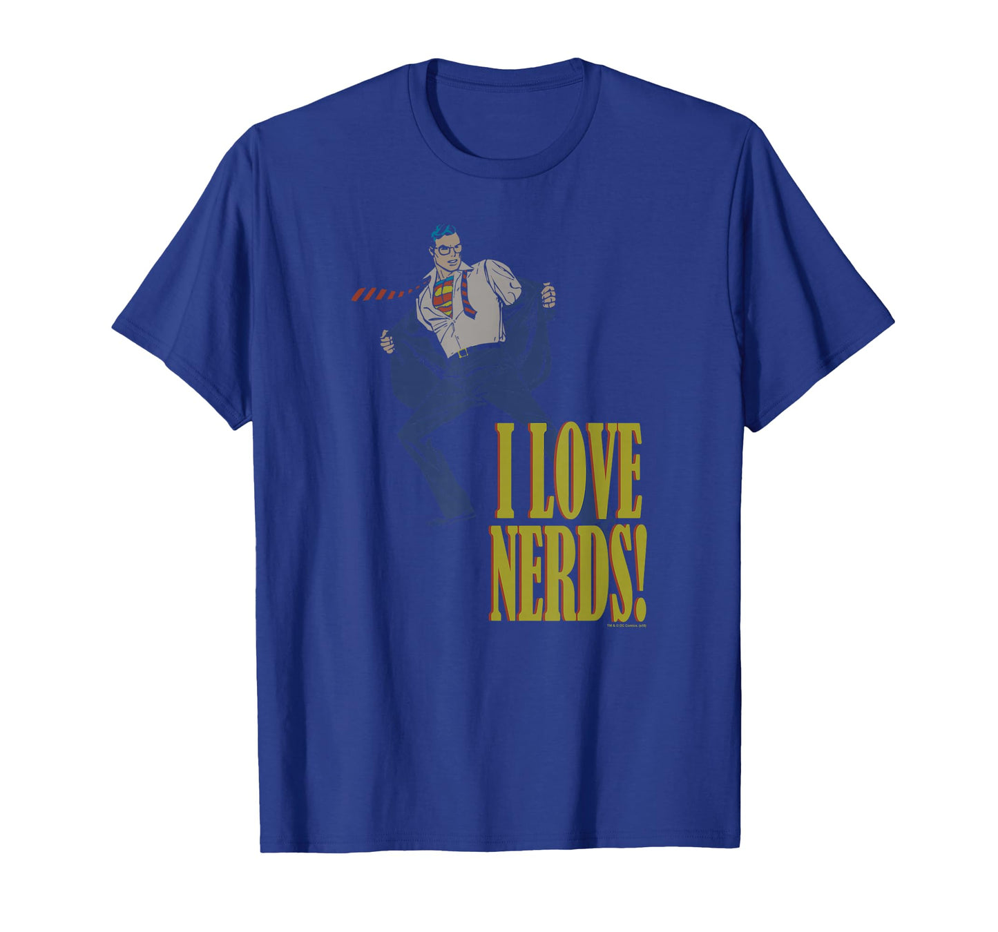 Superman I Love Nerds T Shirt T-Shirt