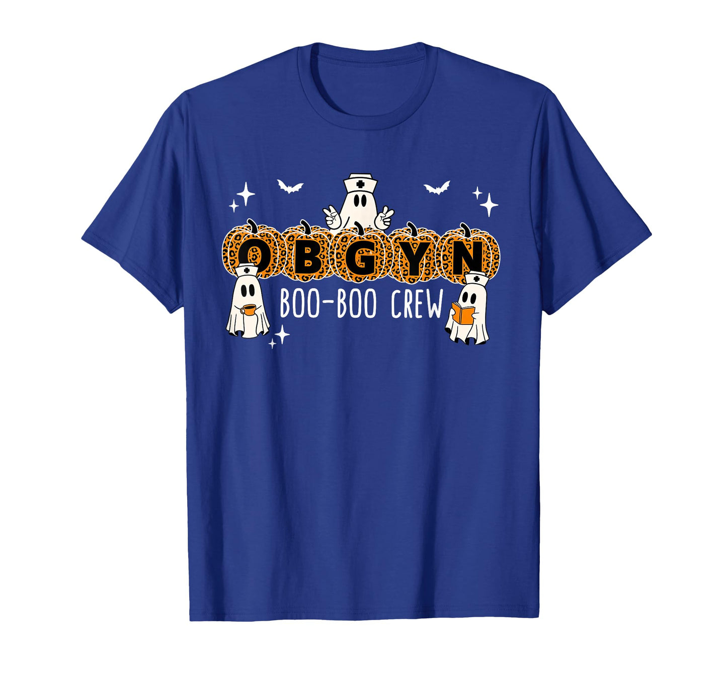 OBGYN Boo Boo Crew Obstetrics Nurse Ghost Pumpkin Halloween T-Shirt
