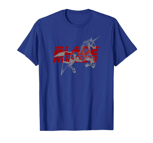WB100 Blade Runner Digital Unicorn Vintage Movie Poster T-Shirt