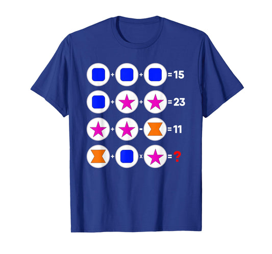 Order of Operations Math Quiz Game Teacher Thanksgiving Gift Men Women Kids T-Shirt