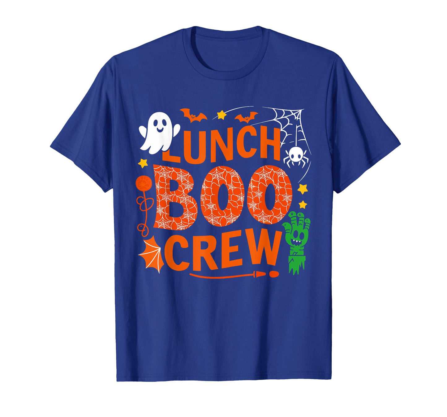 Lunch Lady Boo Crew Cafeteria Halloween Costume Matching T-Shirt