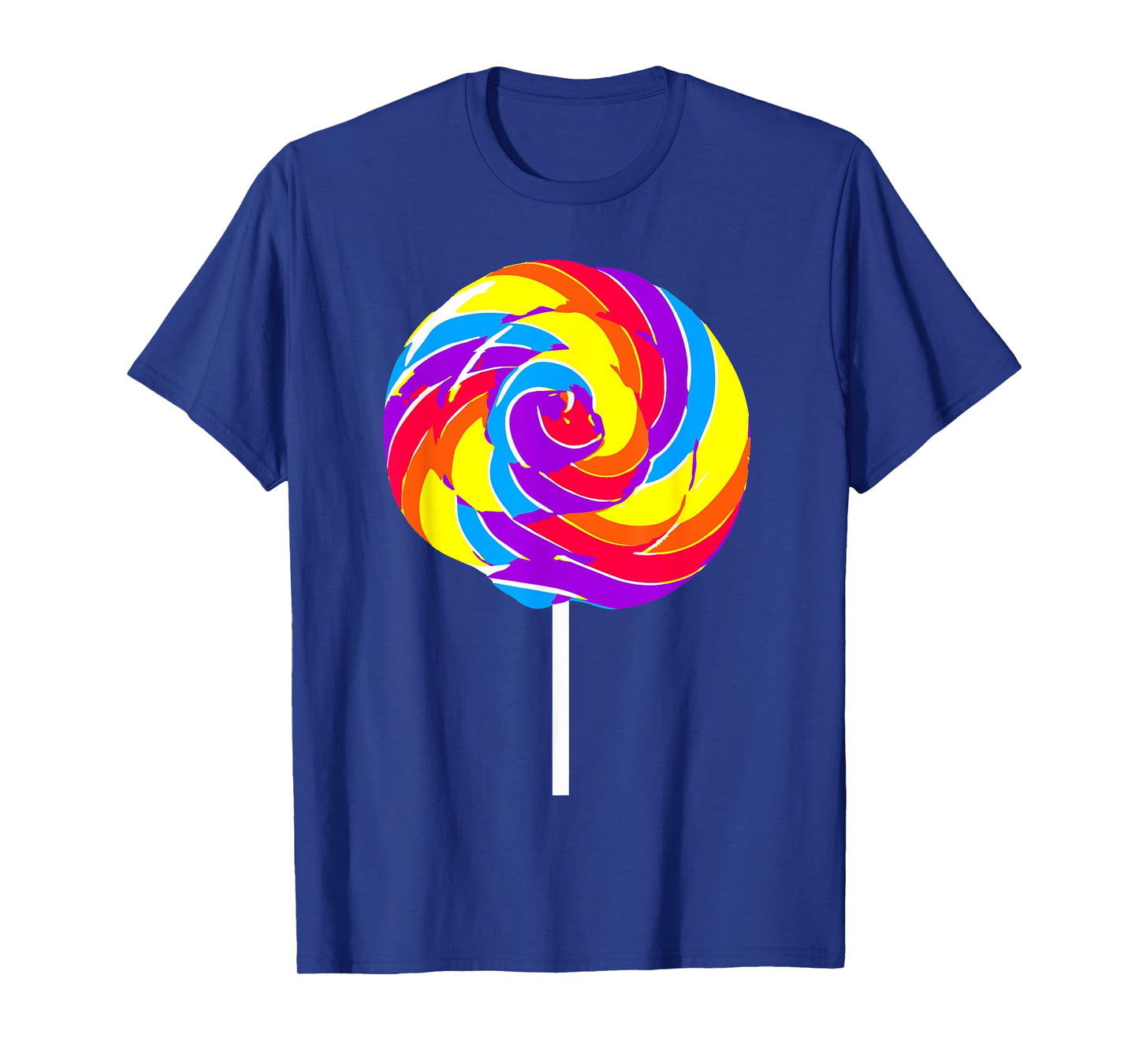 Lollipop Costume Halloween Rainbow Sucker Candy Birthday T-Shirt