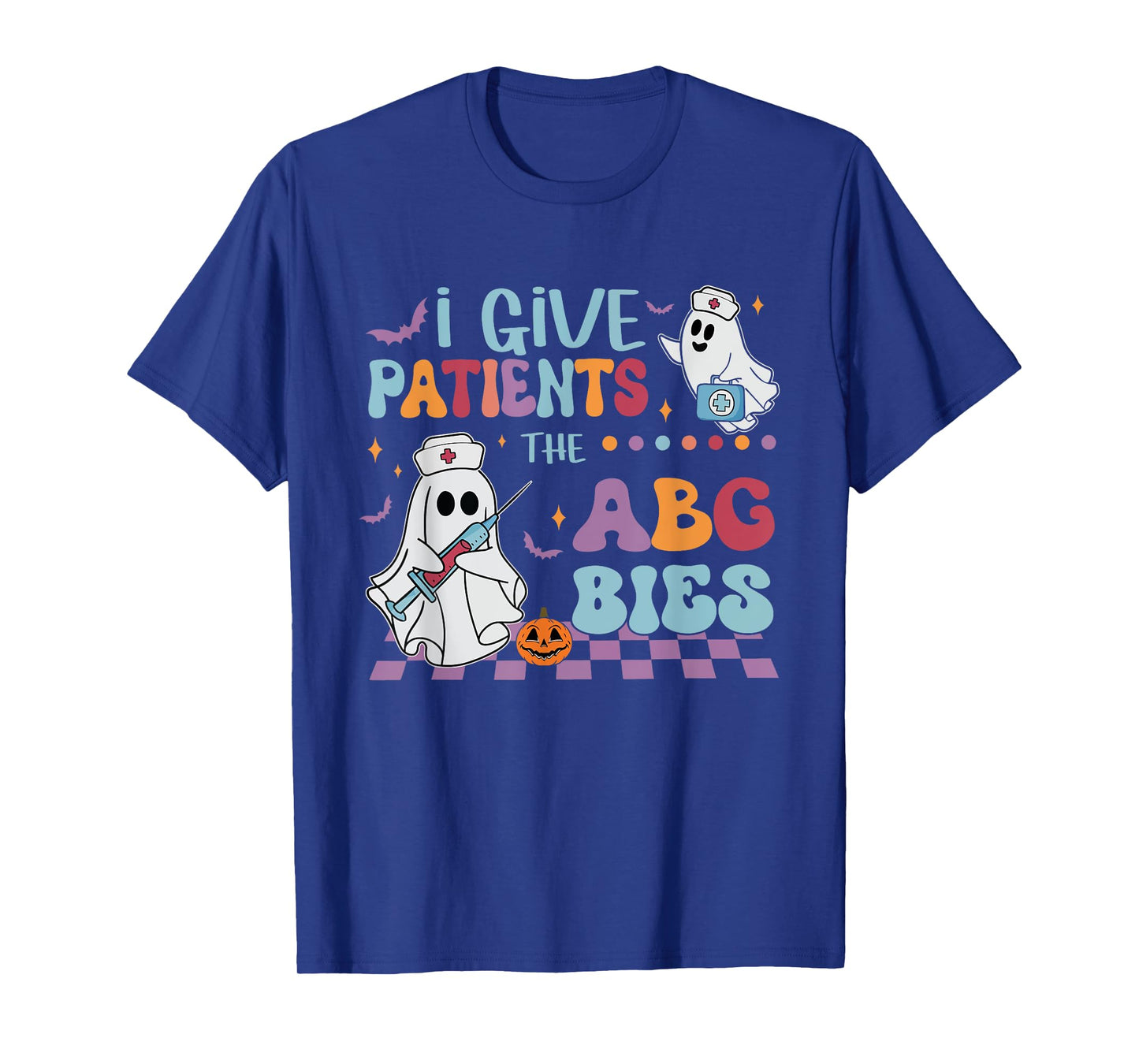 I Give Patients The ABG Bies Halloween Respiratory Therapist T-Shirt