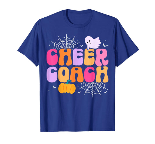 Cheer Coach - Halloween Cheerleader Cheerleading Coach Gifts T-Shirt