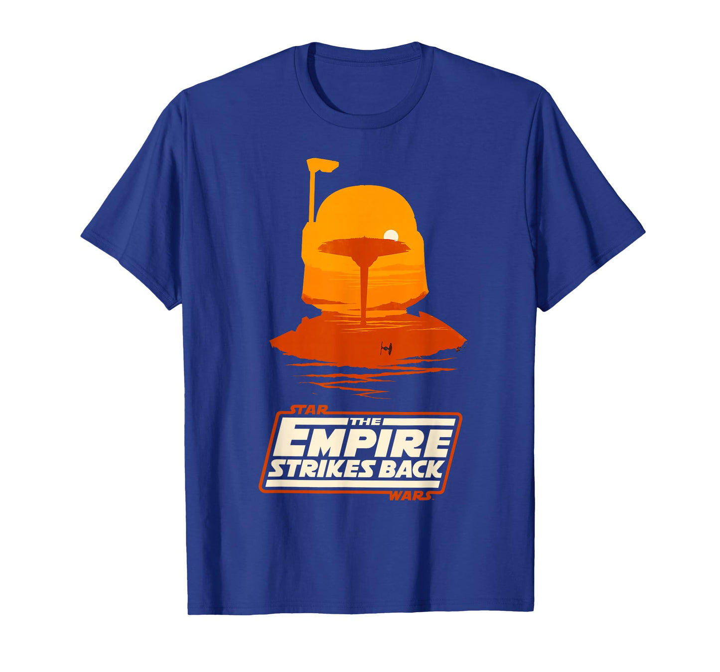 Star Wars Boba Fett Empire Strikes Back Cloud City Poster T-Shirt