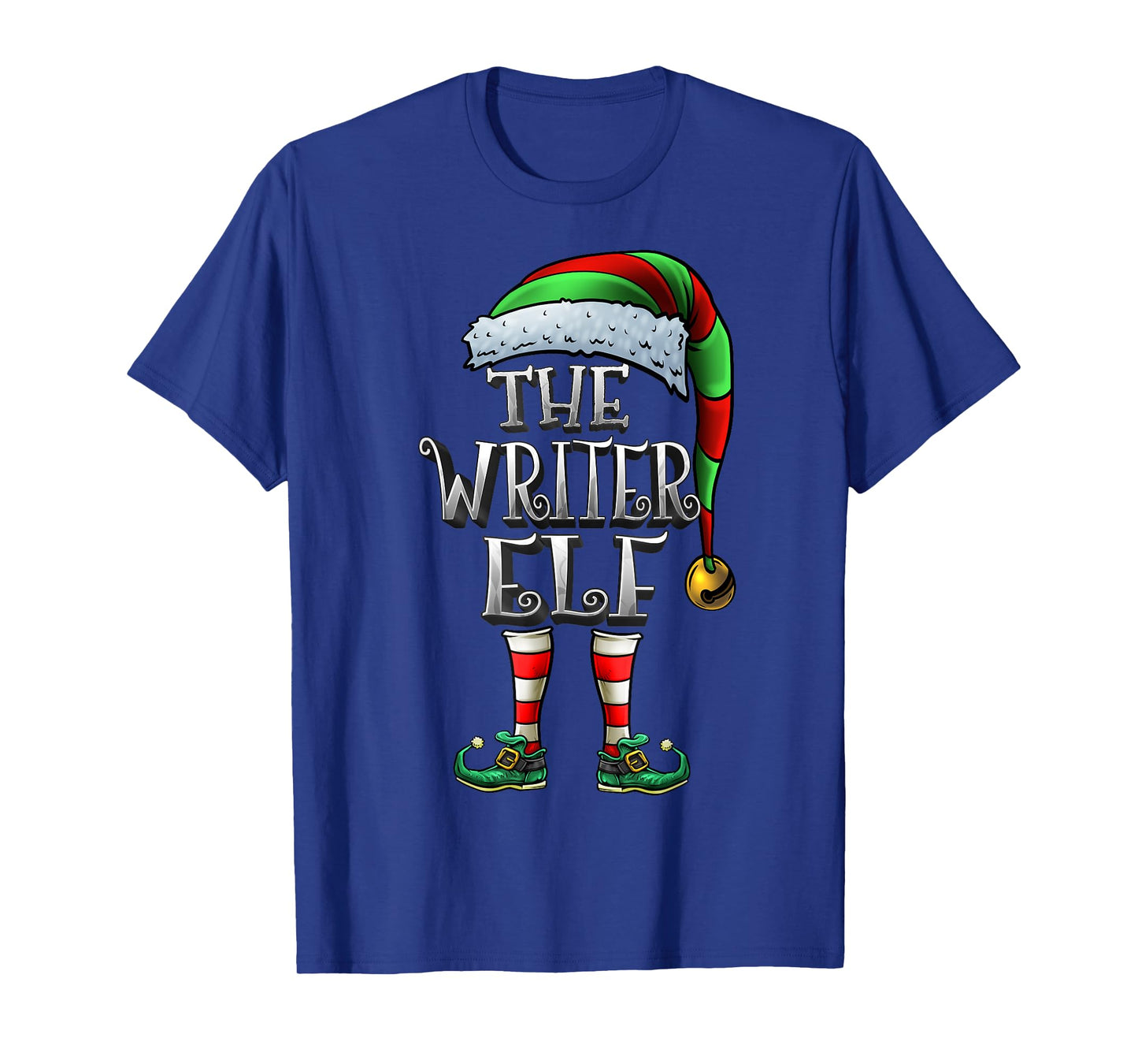 The Writer Elf Shirt Matching Family Writer Christmas Elf T-Shirt
