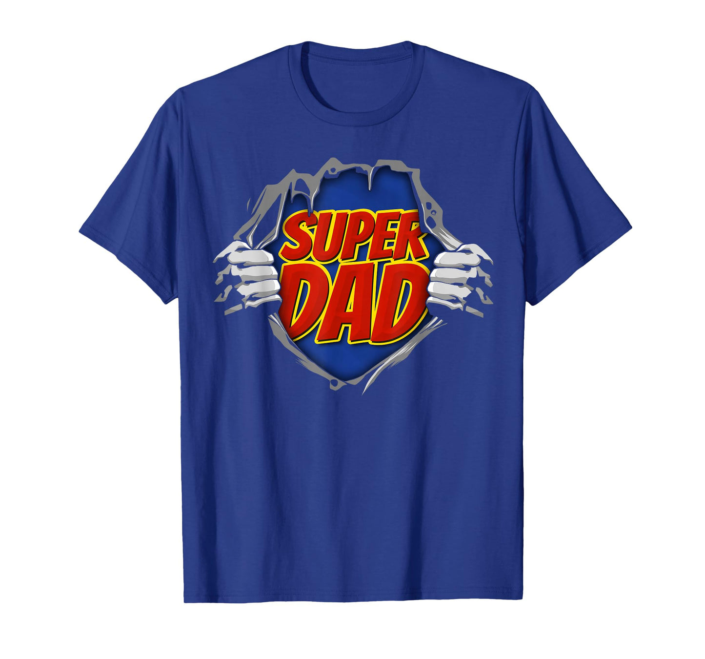 Father's Day Award Super Dad Hero Vintage Retro T-Shirt