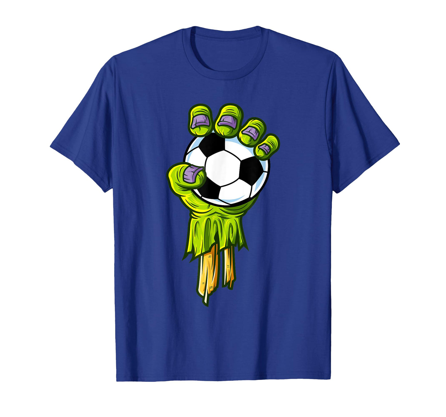 Zombie Hands Soccer Funny Horror Scary Halloween Costume T-Shirt