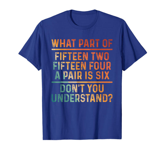 Cribbage Art For Men Women Cribbage Board Cribbage Player T-Shirt