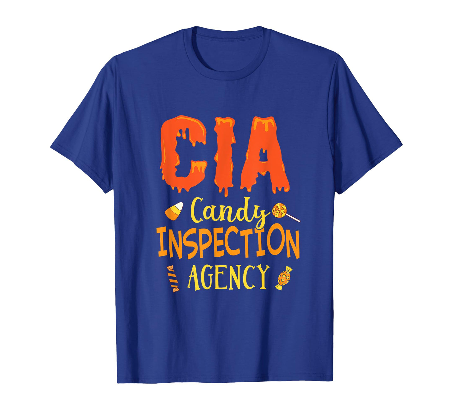 CIA Candy Inspection Agency Halloween Costume T-Shirt