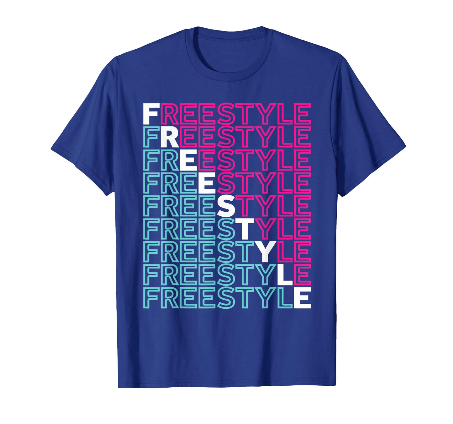 Freestyle Full Front 80s Electronic Dance Music T-Shirt