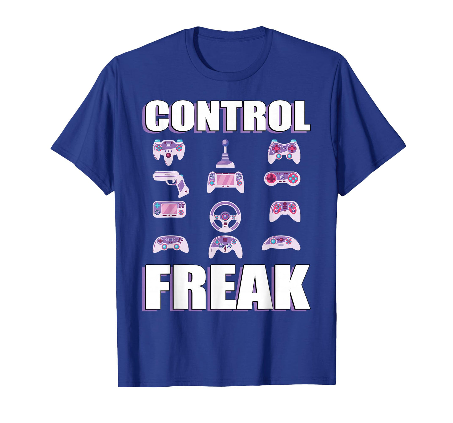 Gamer Control Freak Funny Gaming T-Shirt