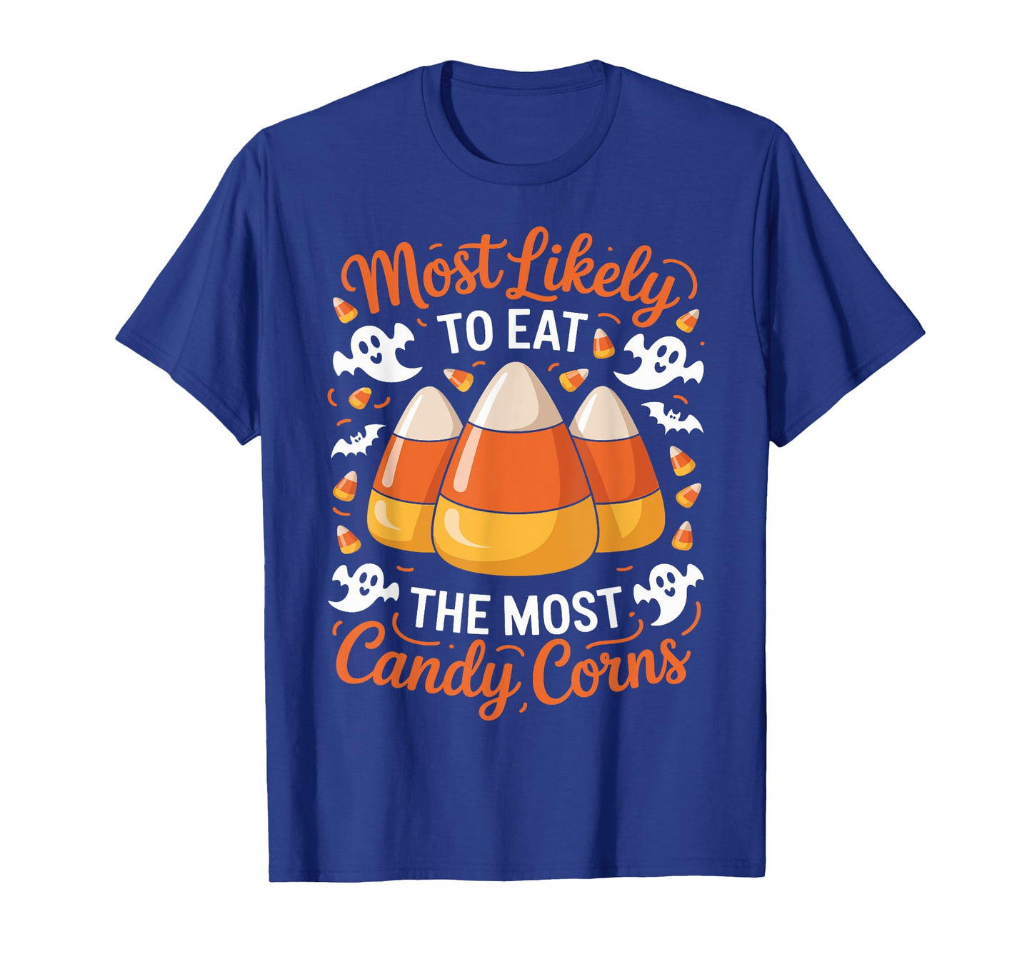 Most Likely To Eat Candy Corns Spooky Halloween Costume T-Shirt