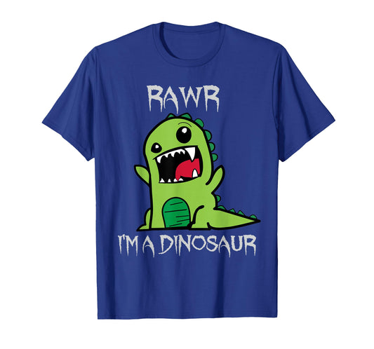 Rawr I'm A Dinosaur Cartoon T-Rex Monster T-Shirt