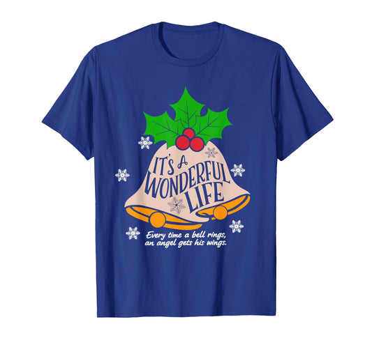 It's a Wonderful Life Everytime A Bell Rings Christmas Movie T-Shirt