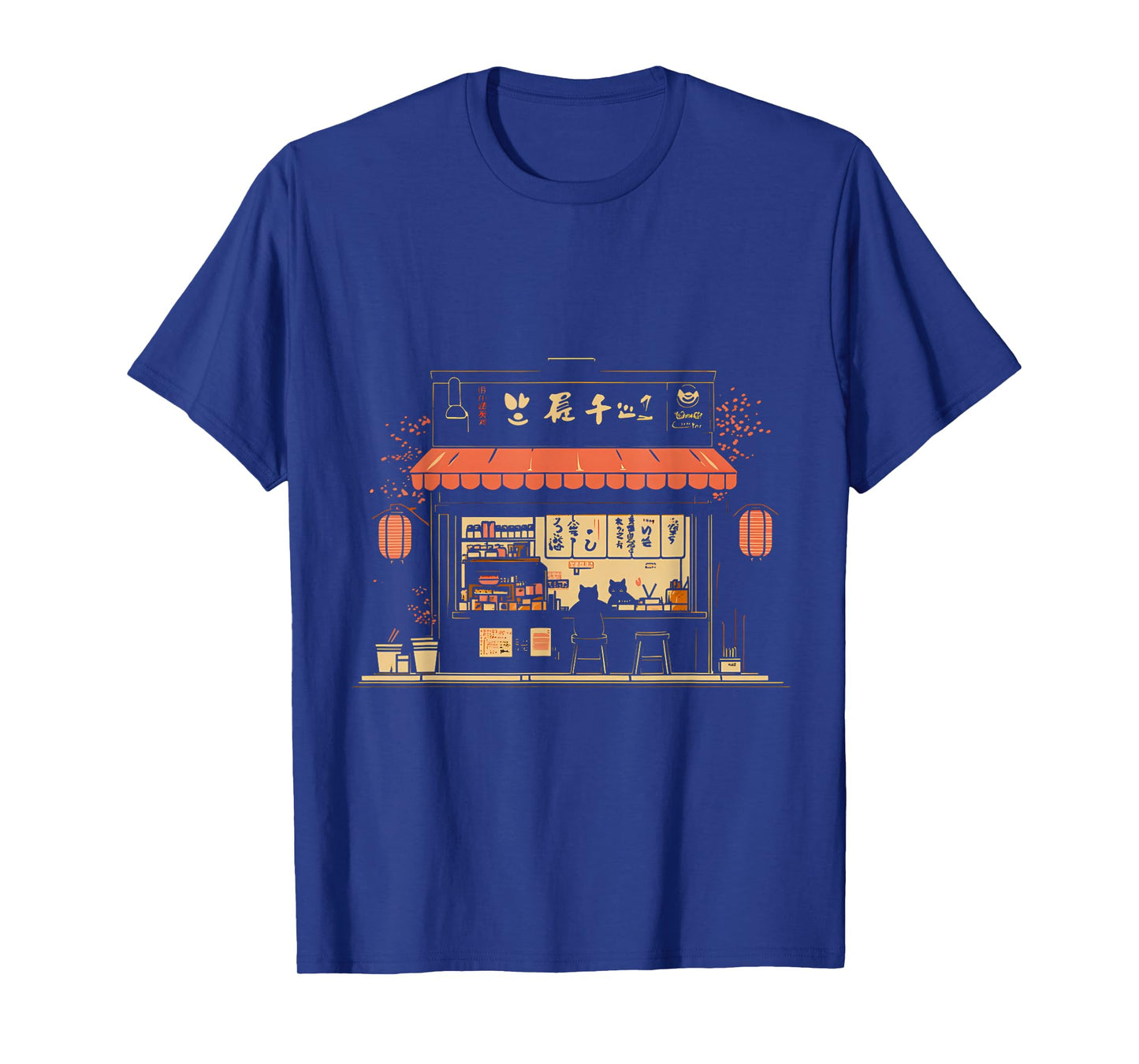 Cat Lover Ramen Shop Japanese Cute Animal Japanese Noodle T-Shirt
