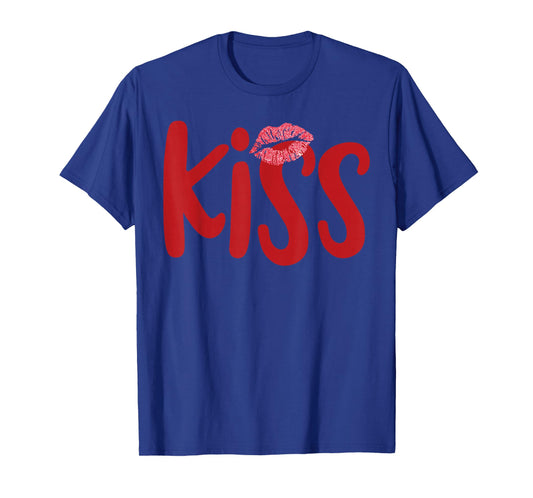 Kiss Marry Kill Girls Group Trio KISS Costume Red Kissy Lips T-Shirt