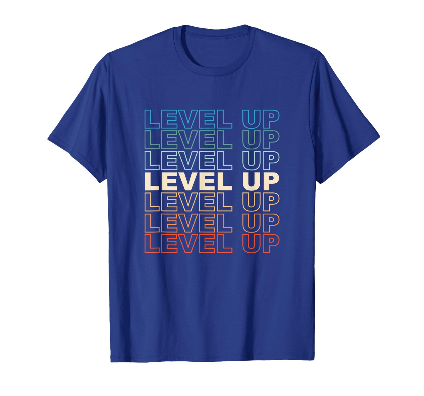 Vintage Gamer LEVEL UP Video Game Lover Retro Gaming Gift T-Shirt
