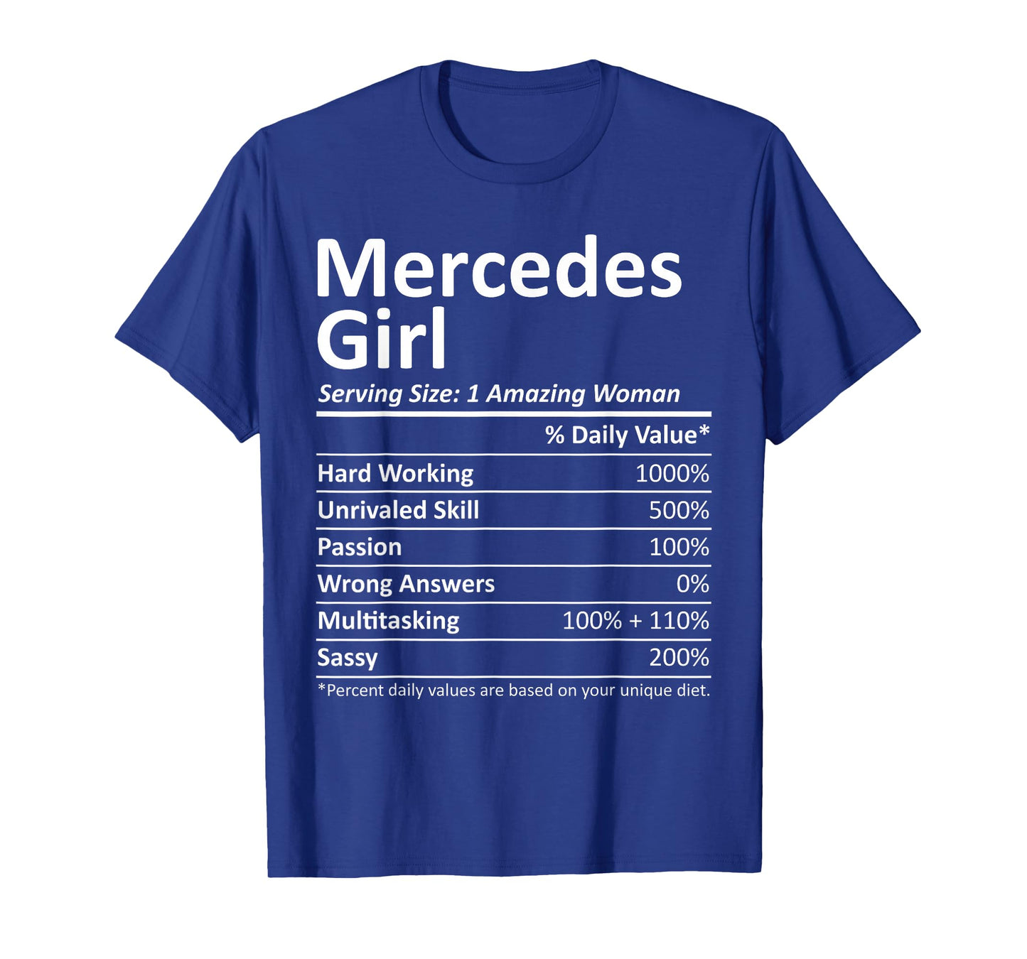 Mercedes Girl TX Texas Funny City Home Roots USA Gift T-Shirt