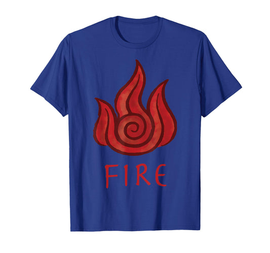 Avatar: The Last Airbender Painted Fire Element T-Shirt Small