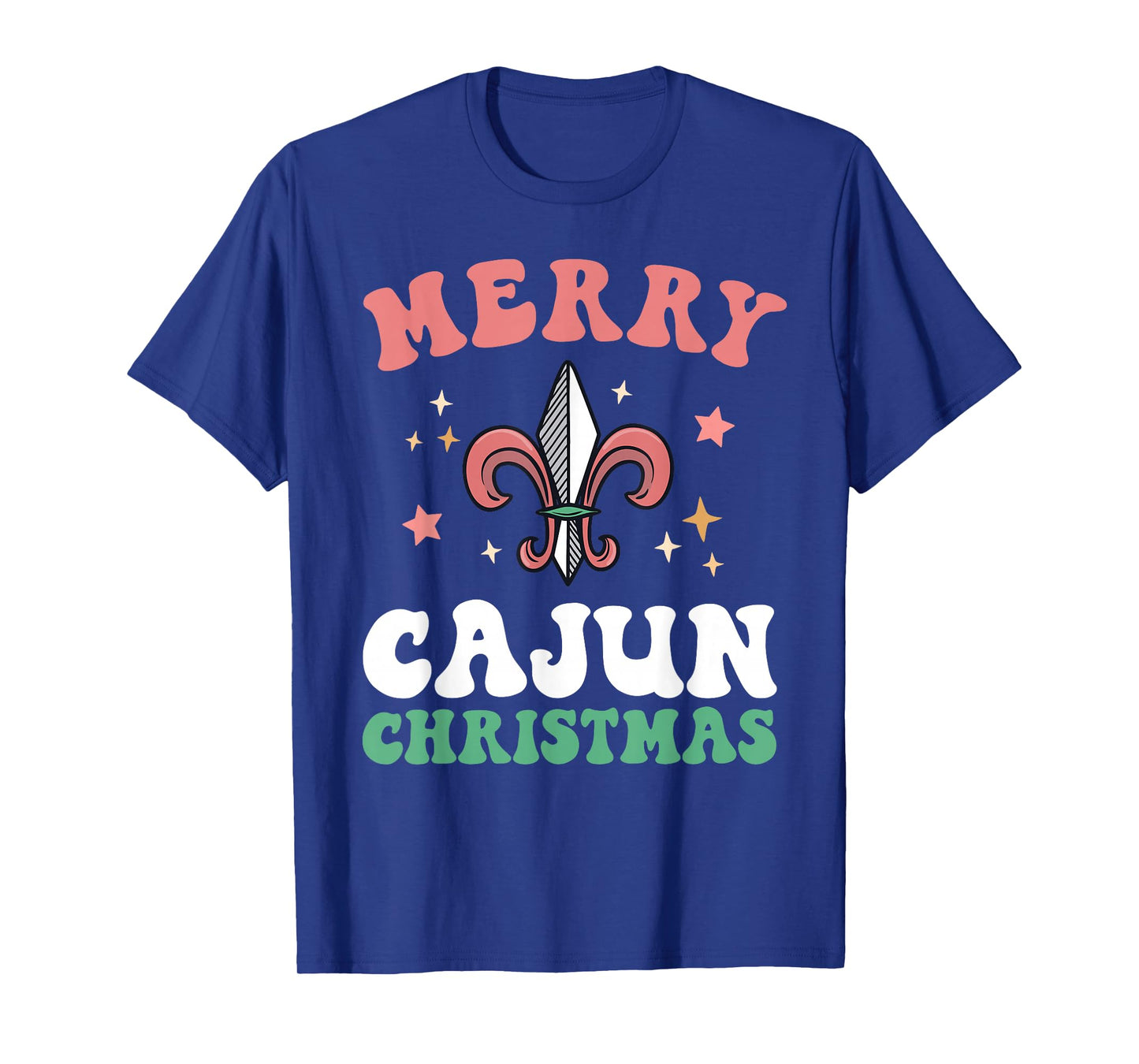 Merry Cajun Christmas Southern Louisiana Xmas New Orleans T-Shirt