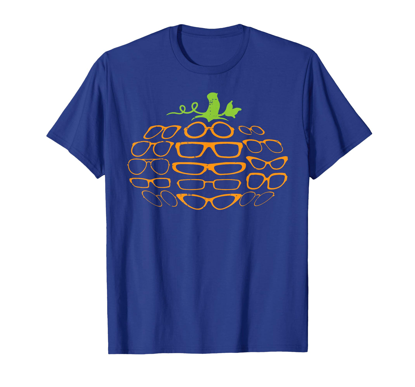 Halloween Optometry Glasses Pumpkin Optician Men Women Kids T-Shirt