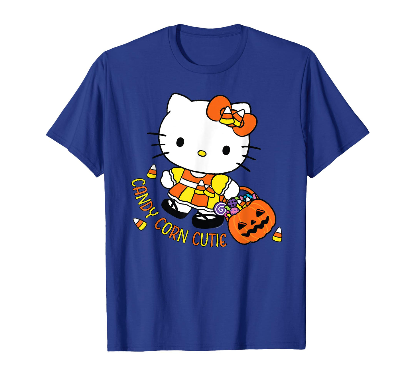 Hello Kitty Candy Corn Cutie Halloween T-Shirt