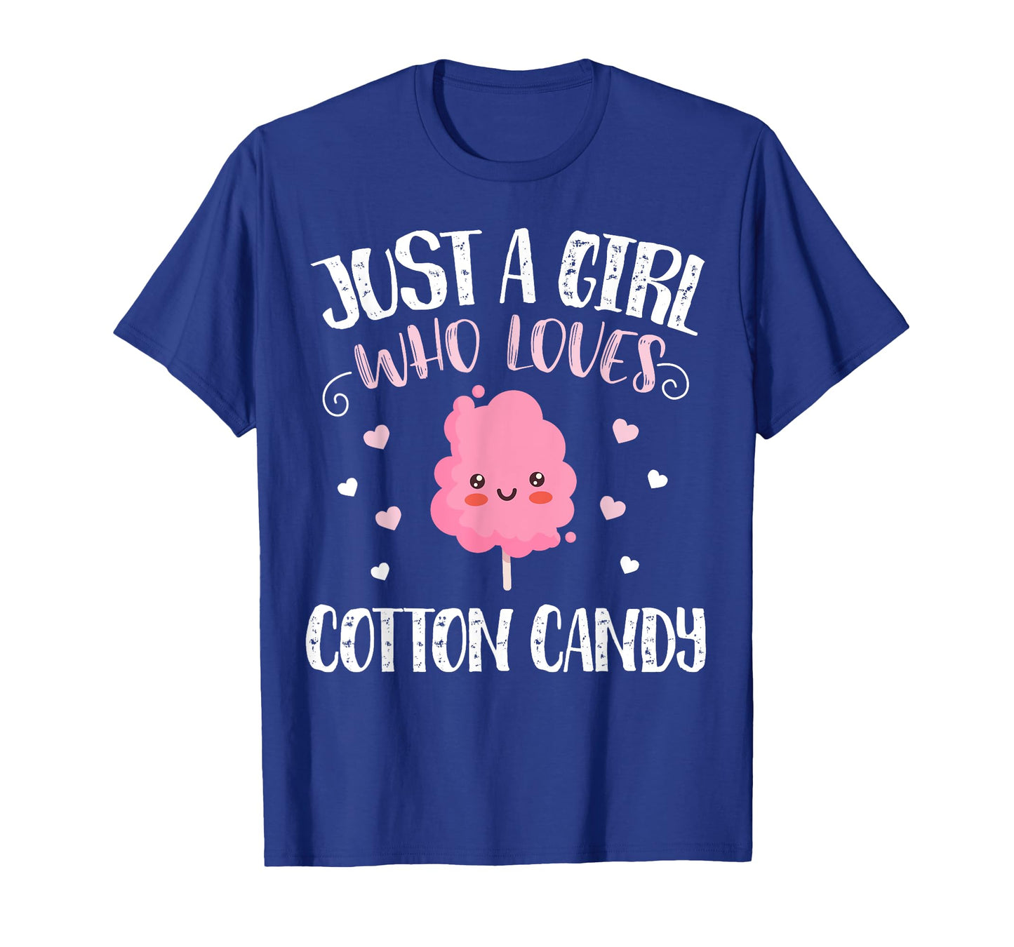 Just A Girl Who Loves Cotton Candy - Funny Cotton Candy T-Shirt