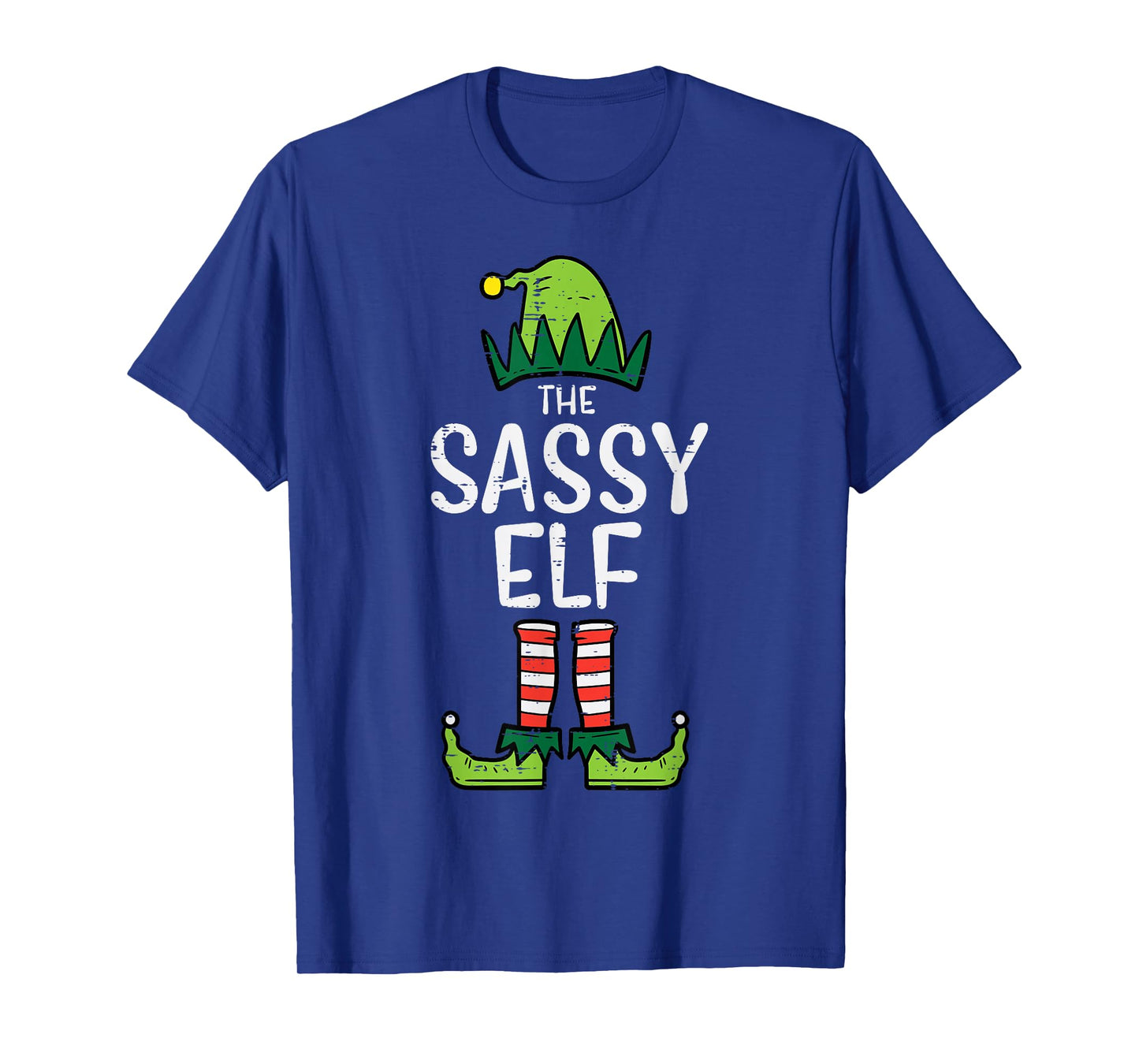 Sassy Elf Xmas Matching Christmas For Family T-Shirt