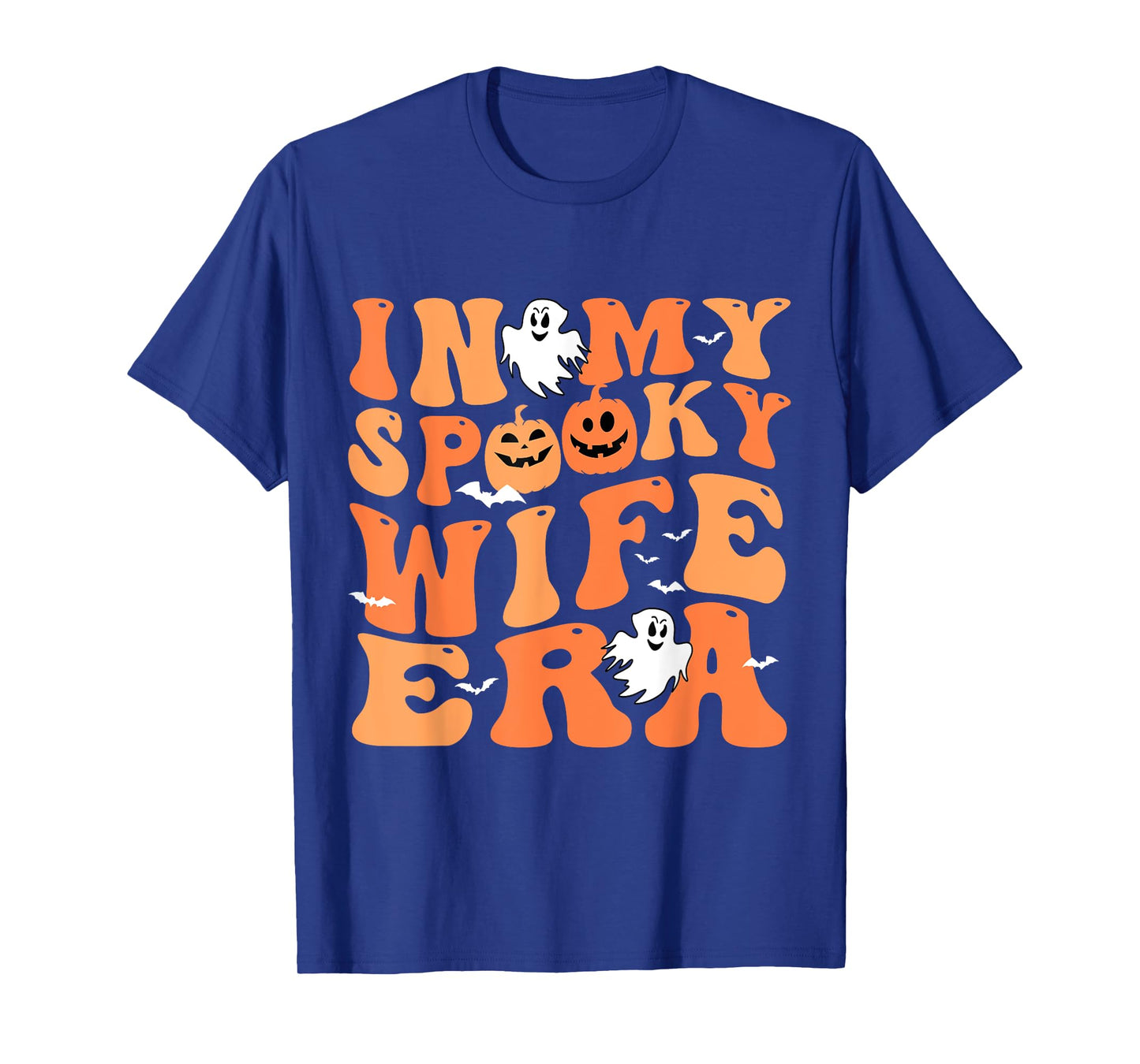 In My Spooky Wife Era Halloween Groovy For Wife T-Shirt