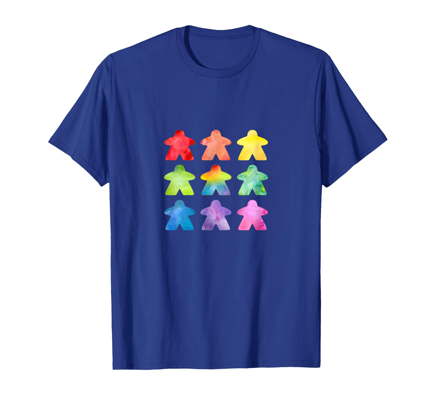 The Watercolor Meeple | Great Gift for board game geeks T-Shirt