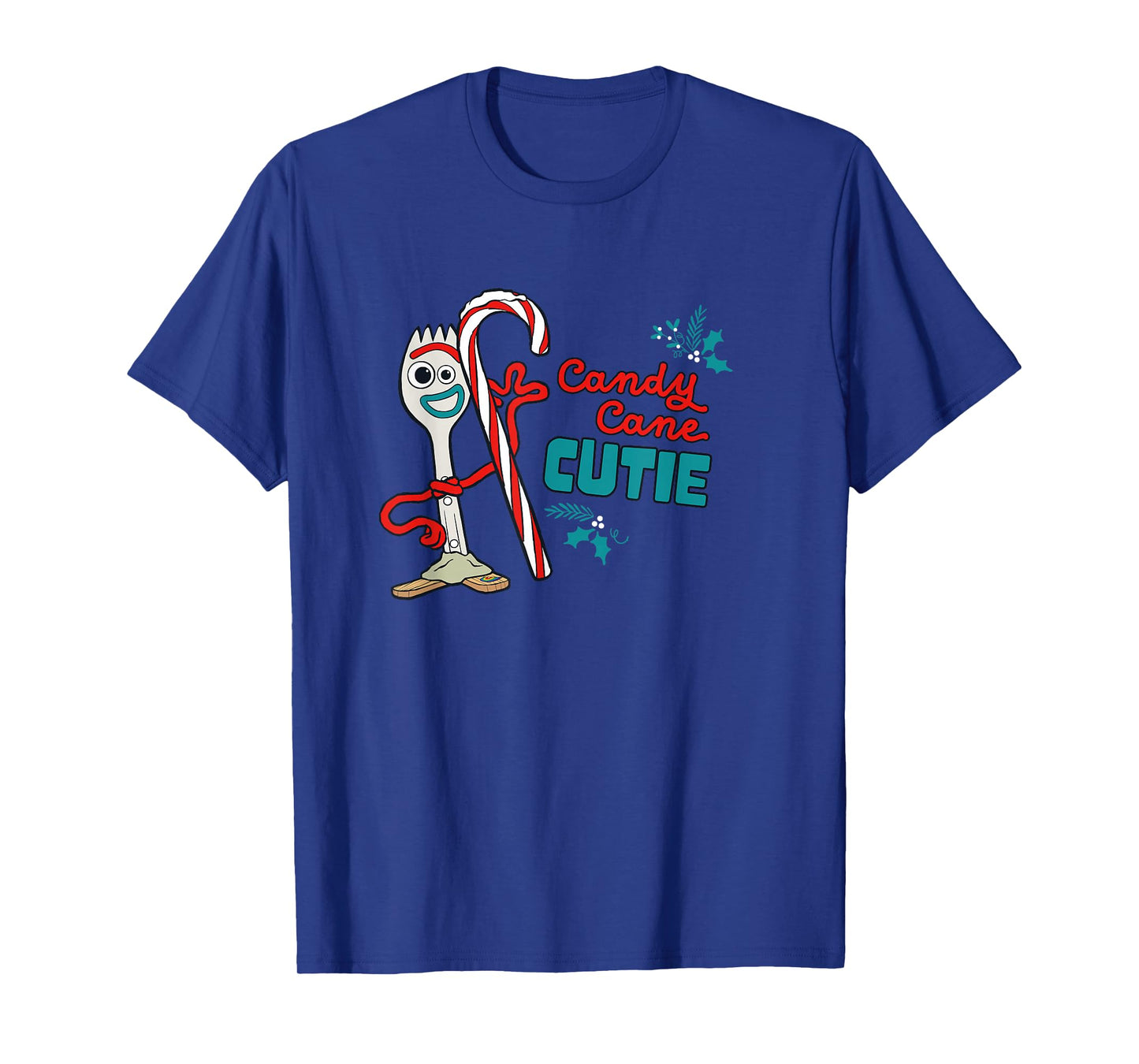 Disney and Pixar's Toy Story Forky Candy Cane Cutie Holiday T-Shirt