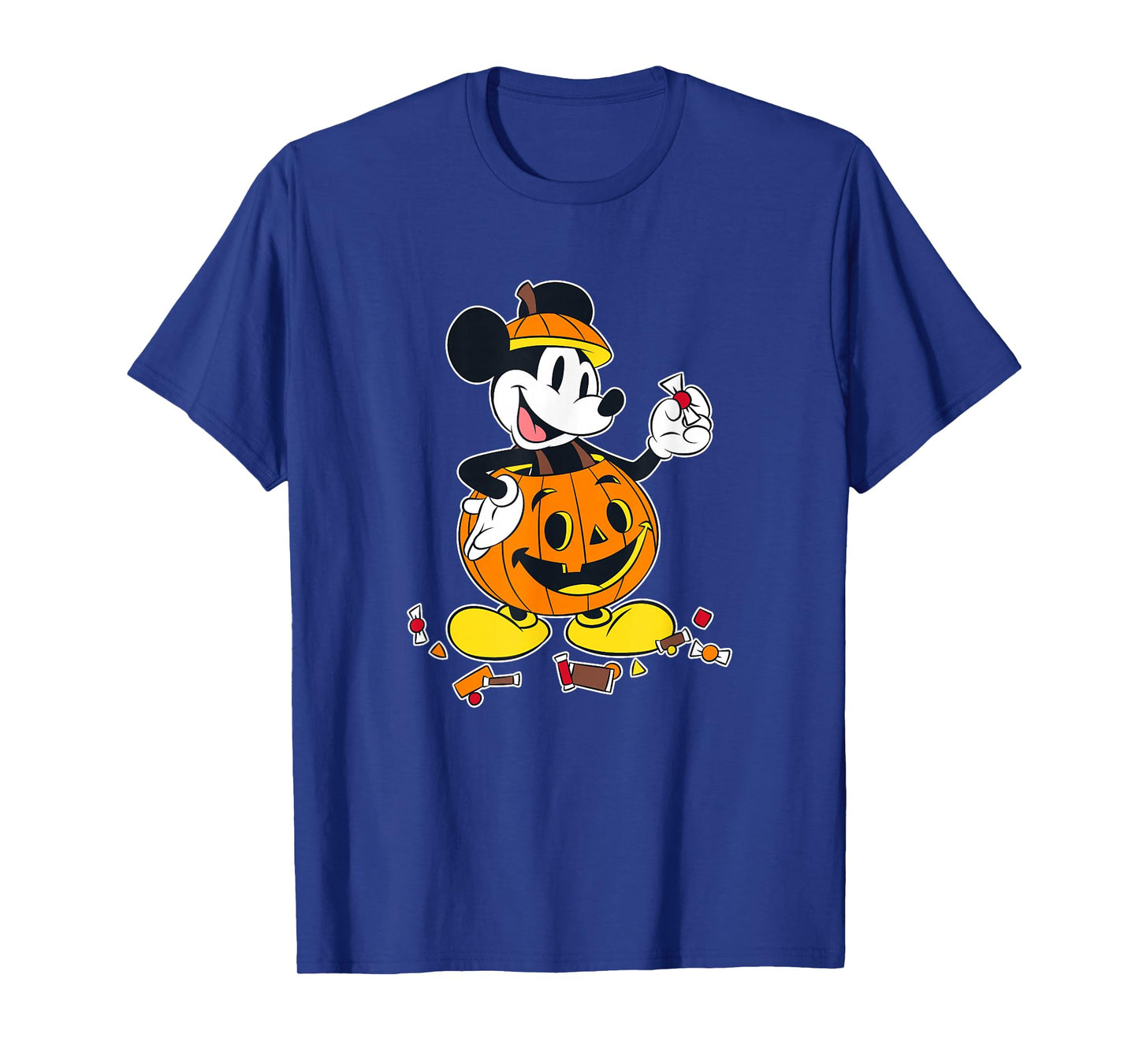 Disney Mickey And Friends Halloween Mickey Pumpkin Costume T-Shirt