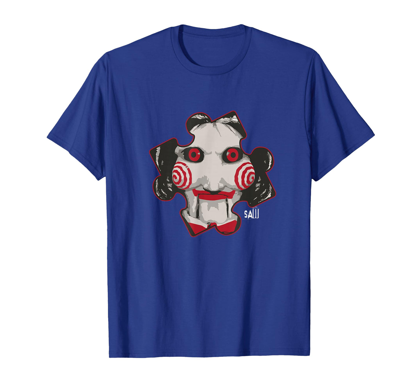 Saw Billy The Puppet Puzzle Piece T-Shirt