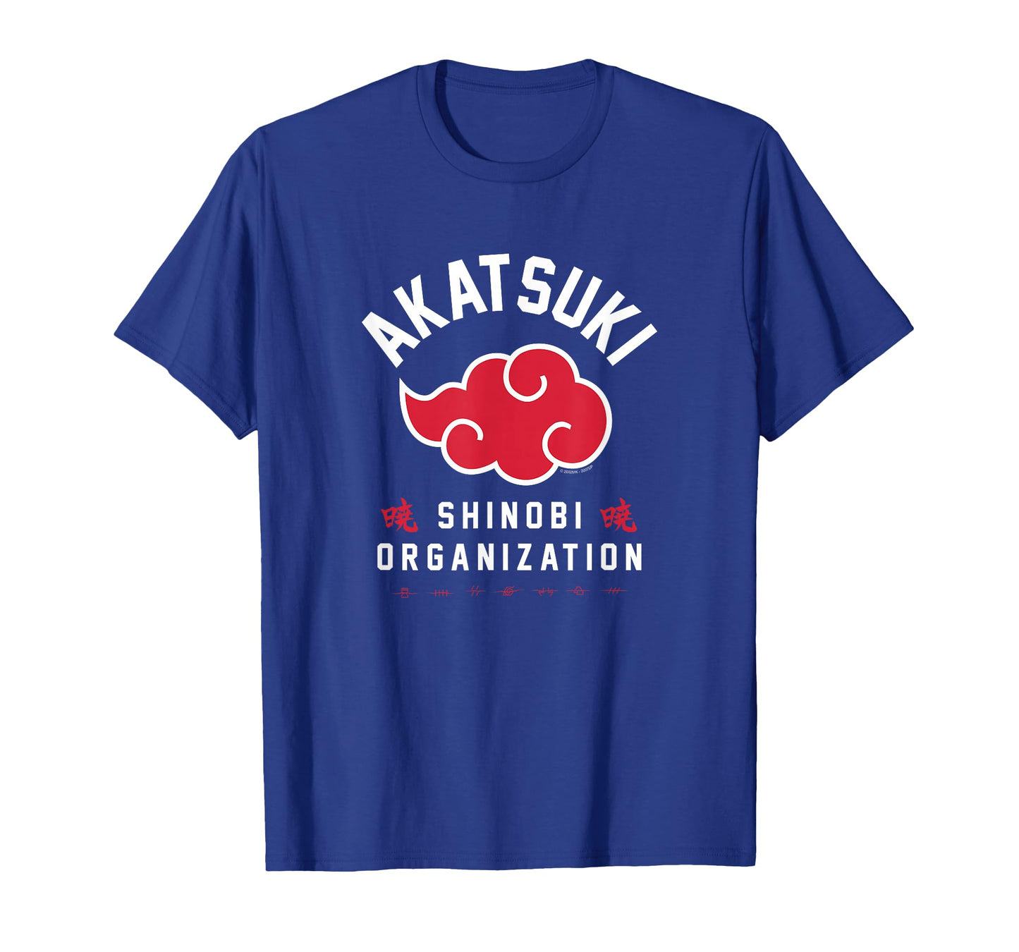 Naruto Shippuden Akatsuki Shinobi Organization T-Shirt Small