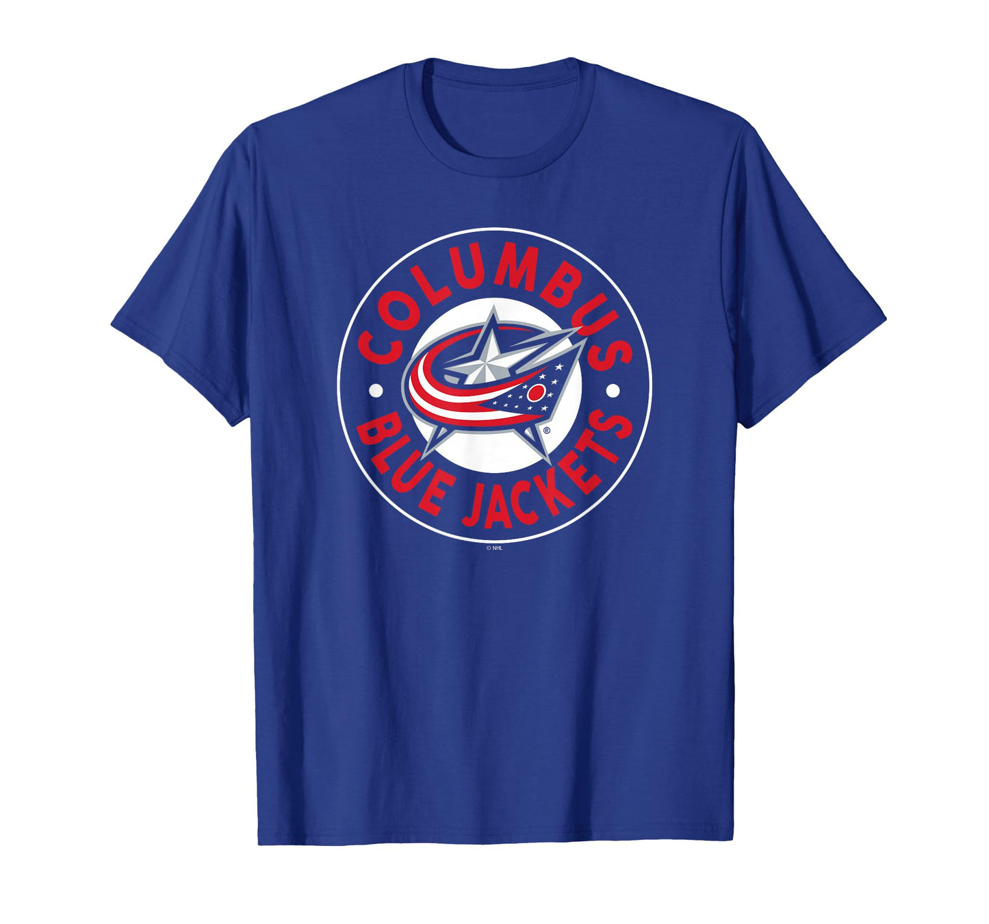 Columbus Blue Jackets Symbol Navy Officially Licensed T-Shirt