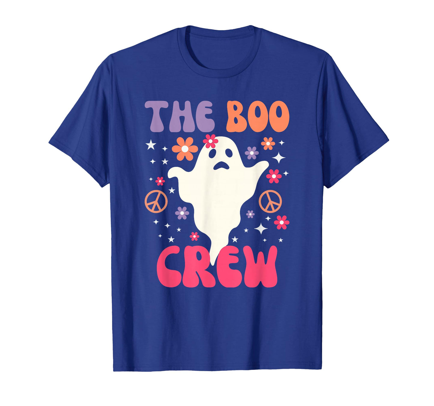 Halloween The Boo Crew - Cute Ghost - Spooky Family Matching T-Shirt