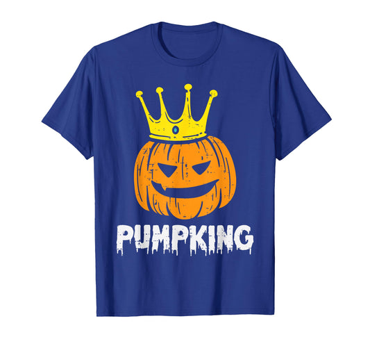 Pumpking Pumpkin Matching Halloween Couples Him And Her Men T-Shirt