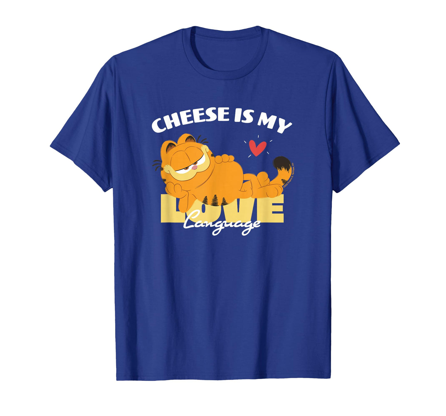 Garfield Cheese is My Love Language T-Shirt