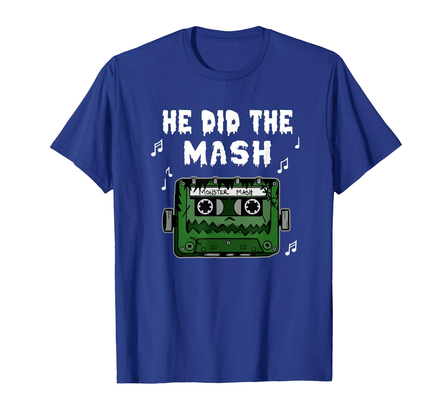 Frankenstein Monster Cassette Tape Halloween T-Shirt